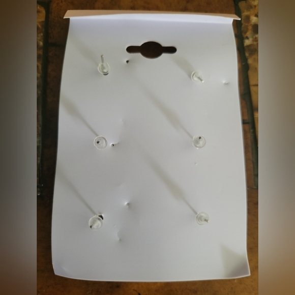 Pink and Gold Teddy Bear Earrings - Picture 2 of 2